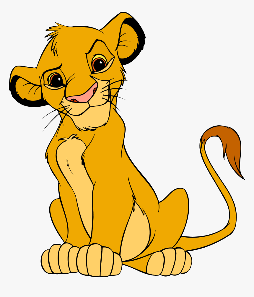Simba Clipart Lion King, HD Png Download - kindpng.
