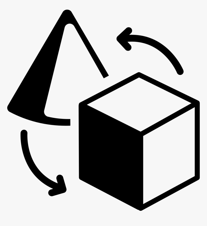 Objects Exchange - Cube Icon Png, Transparent Png, Free Download