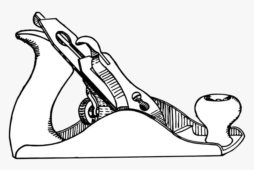 Carpenter Tools Clip Art Black And White Hd Png Download Kindpng