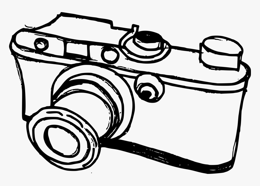 Drawing Camera Transparent Background, HD Png Download, Free Download