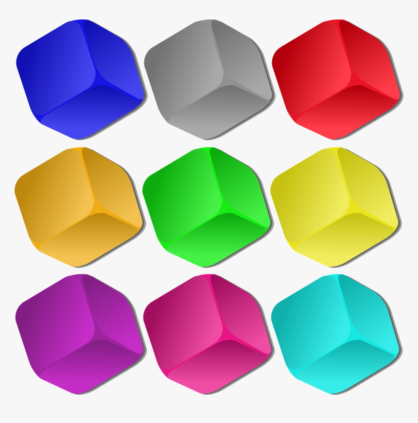 Cubes Clip Art, HD Png Download, Free Download