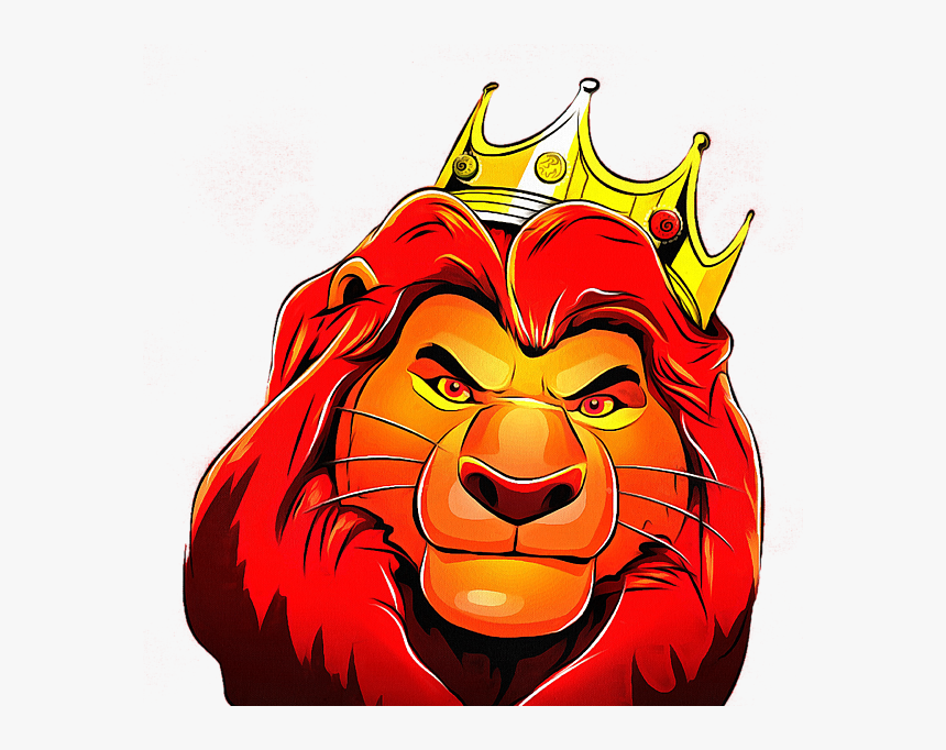 Simba With Crown Art, HD Png Download, Free Download