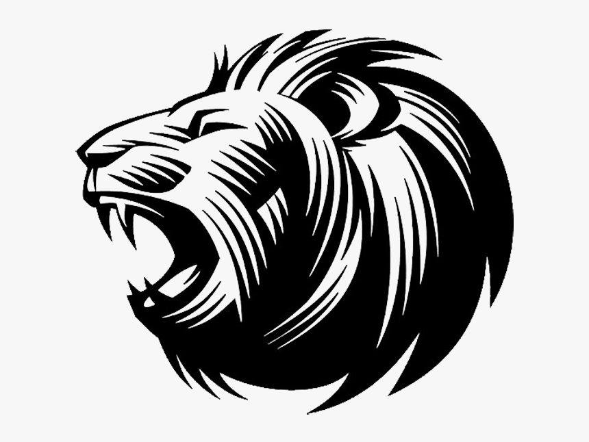 Clip Art Roaring Lion Silhouette - Lion Logo Png, Transparent Png, Free Download