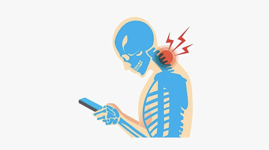 Pain In The Neck Png Transparent Picture - Neck Pain From Technology, Png Download, Free Download