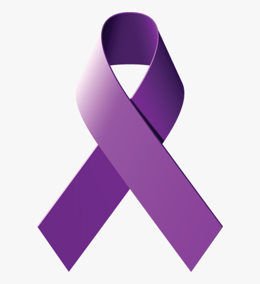 Dv Ribon - Purple Awareness Ribbon Png, Transparent Png, Free Download