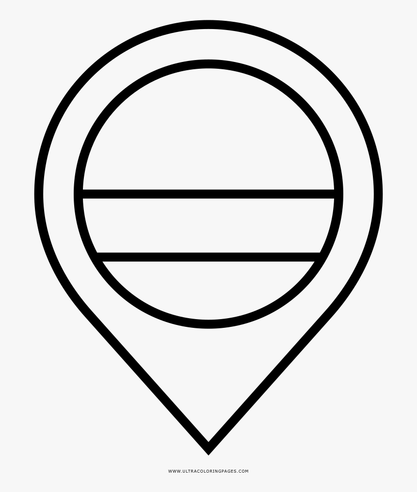 Colombia Coloring Page - Symbol Internet, HD Png Download, Free Download