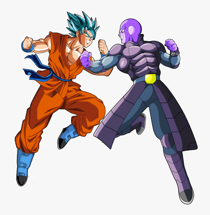 Goku Vs Hit By Naironkr Goku - Dragon Ball Hit Vs Goku, HD Png Download, Free Download