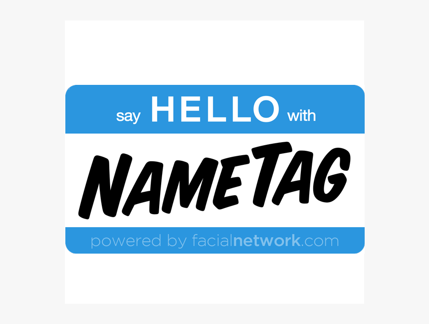 Nametag-square - Electric Blue, HD Png Download, Free Download