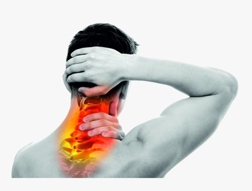 Pain In The Neck Png Background Image - Neck Spine Pain, Transparent Png, Free Download