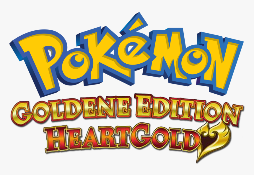 Logo Pokemon Goldene Edition Heartgold Png - Pokemon Heart Gold Logo Png, Transparent Png, Free Download