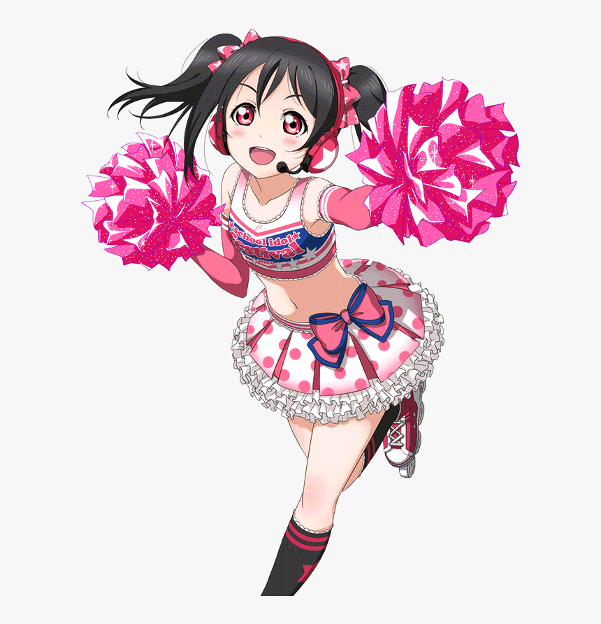 Nico Hit Or Miss , Transparent Cartoons - Nico Love Live Cheerleader, HD Png Download, Free Download