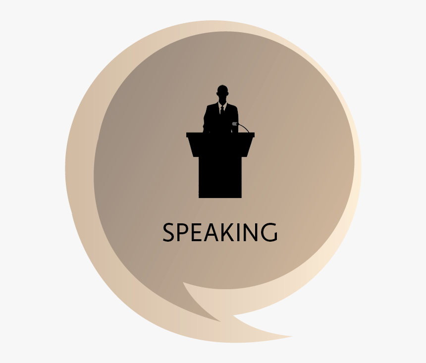 Transparent Speaking Png - Silhouette, Png Download, Free Download