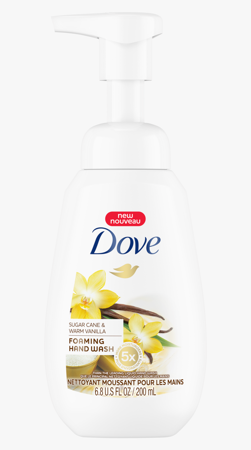 Sugar Cane And Warm Vanilla Foaming Hand Wash - Baby Dove For Eczema, HD Png Download, Free Download