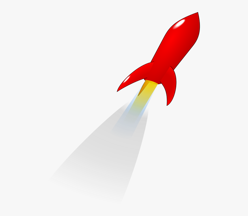 Vehicle Clip Art Download - Rocket Taking Off Gif Png, Transparent Png, Free Download