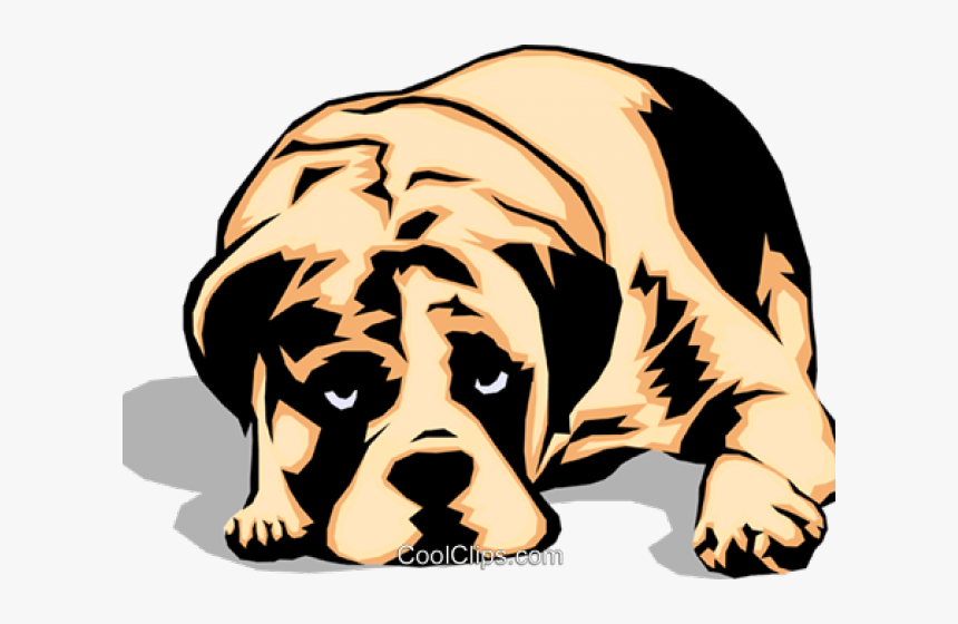 Pets Clipart Sad - Sad Dog Clipart Png, Transparent Png, Free Download