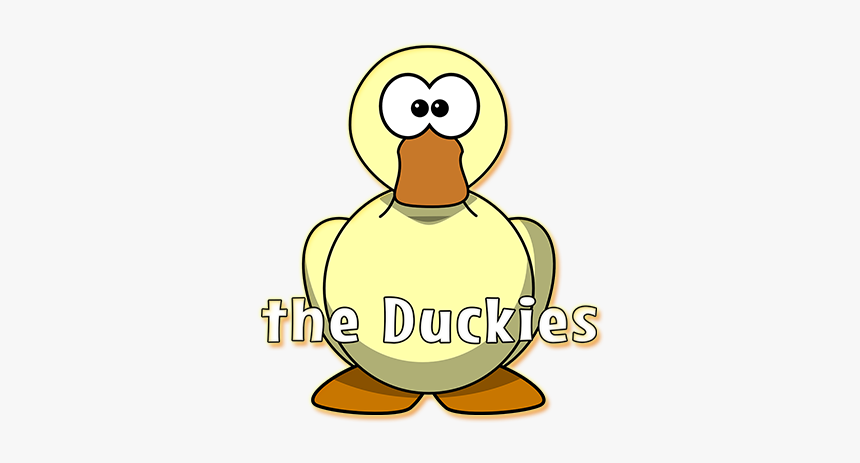 Cartoon Duck With Big Eyes, HD Png Download, Free Download