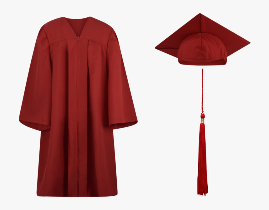 Graduation Cap And Gown Tassel - Academic Dress, HD Png Download - kindpng