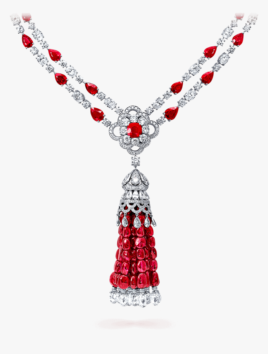 Graff Ruby Diamond Necklace, HD Png Download, Free Download