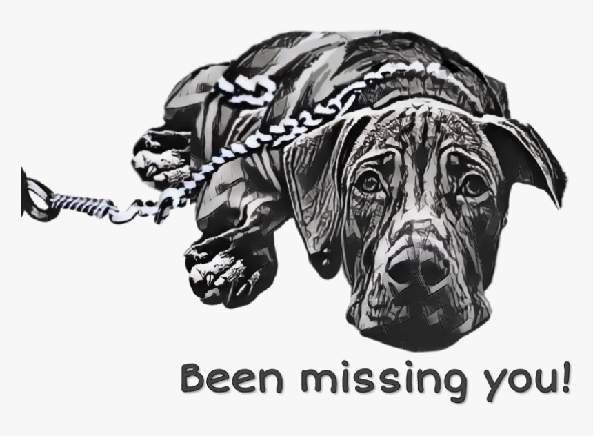 #scmissyou #dog #sad - Police Dog, HD Png Download, Free Download