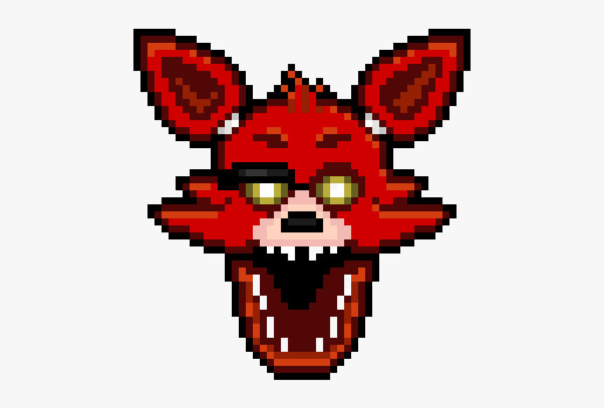 Pixel Art Fnaf Foxy, HD Png Download, Free Download