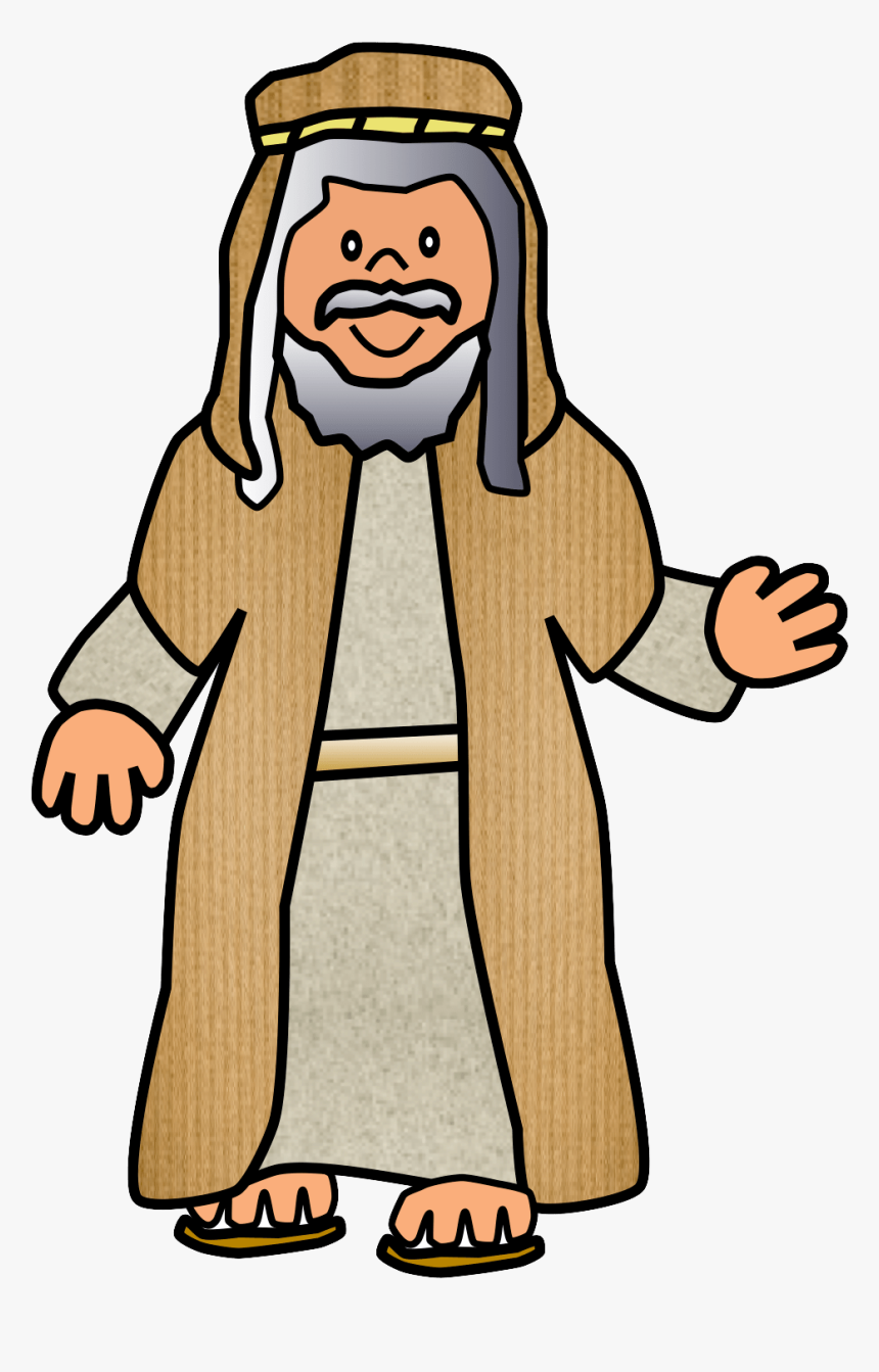 For Bible Characters Cartoon Clipart Clip Art Library - Cartoon Isaac From The Bible, HD Png Download, Free Download