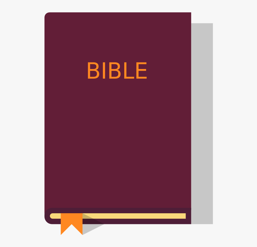 Bible And Cross Clipart - Bible Closed Clip Art, HD Png Download, Free Download