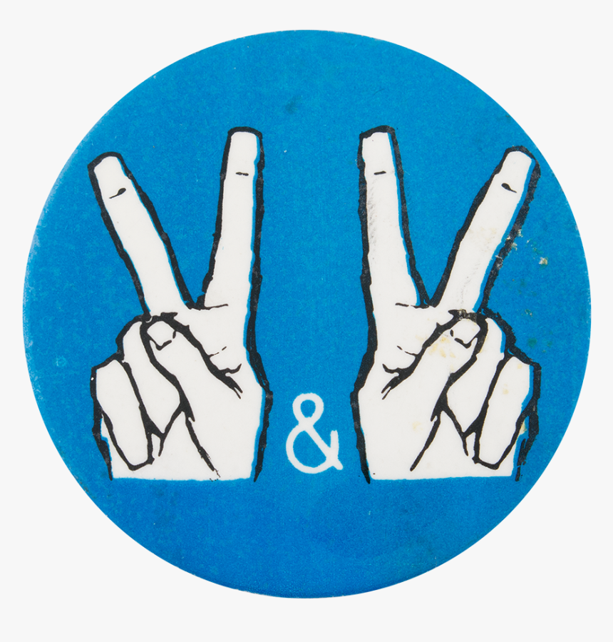 Peace And Peace Cause Button Museum - Sign, HD Png Download, Free Download