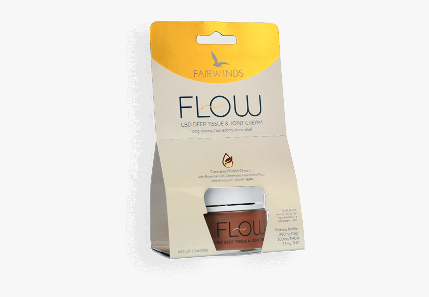 Flow Cbd Deep Tissue And Joint Cream, HD Png Download, Free Download
