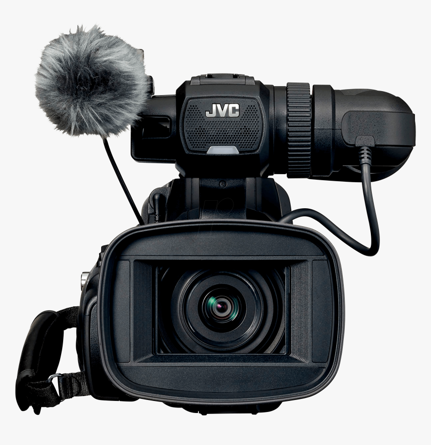 Jvc Gy Hm70e Video Cameras Camcorder Jvc Gy Hm70u - Video Camera Front View, HD Png Download, Free Download