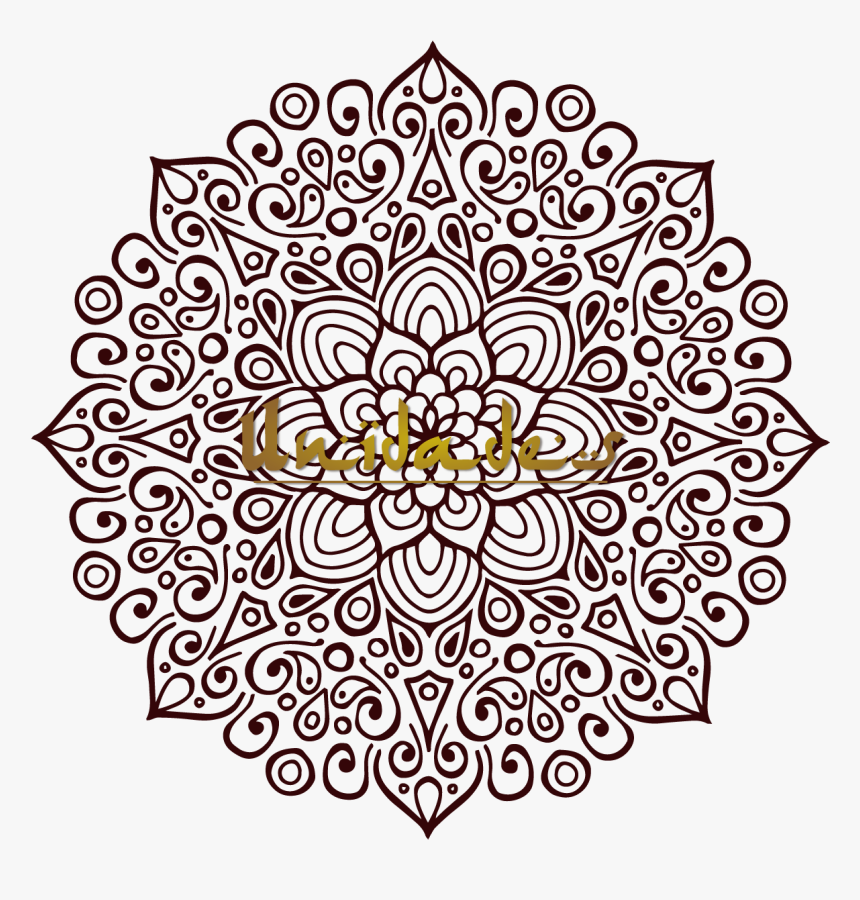 Mandala Coloring Book Rangoli - Design Of Rangoli Clipart, HD Png Download, Free Download