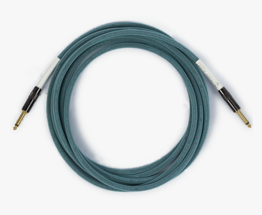 Aqua Straight To Straight High-quality Instrument Cable, HD Png Download, Free Download