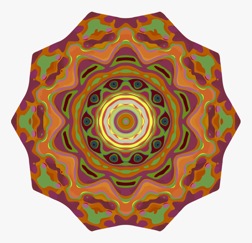 Circle,symmetry,mandala - Motif, HD Png Download, Free Download