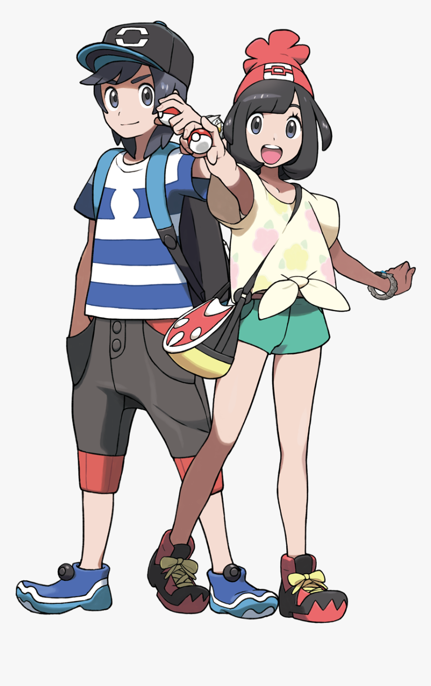 Yo Va Mizuki - Pokemon Gen 7 Trainer, HD Png Download, Free Download