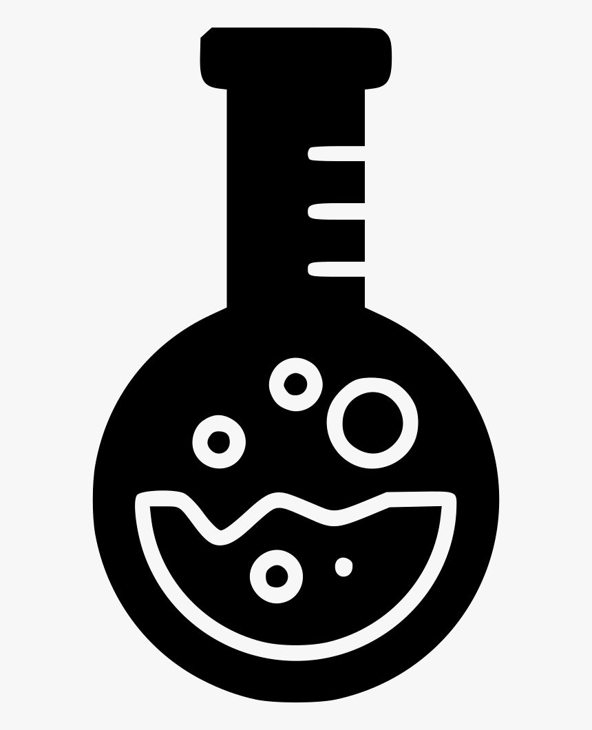 Flask Reaction - Reaction Icon Png Black, Transparent Png, Free Download