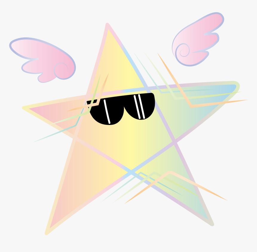 Hand Painted Stars Pointed Star Fantasy Png And Vector - Hollywood, Transparent Png, Free Download