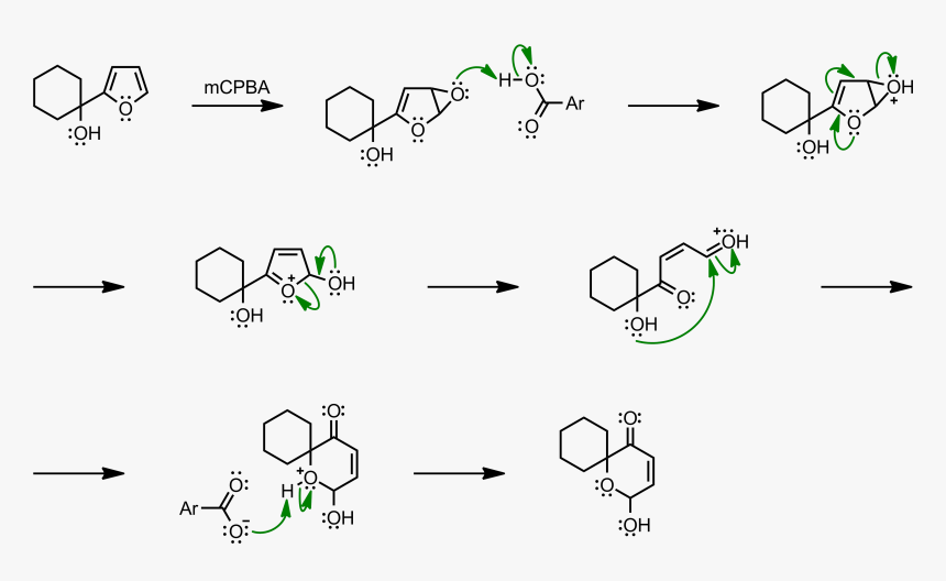 Achmatowicz Reaction Mechanism, HD Png Download, Free Download