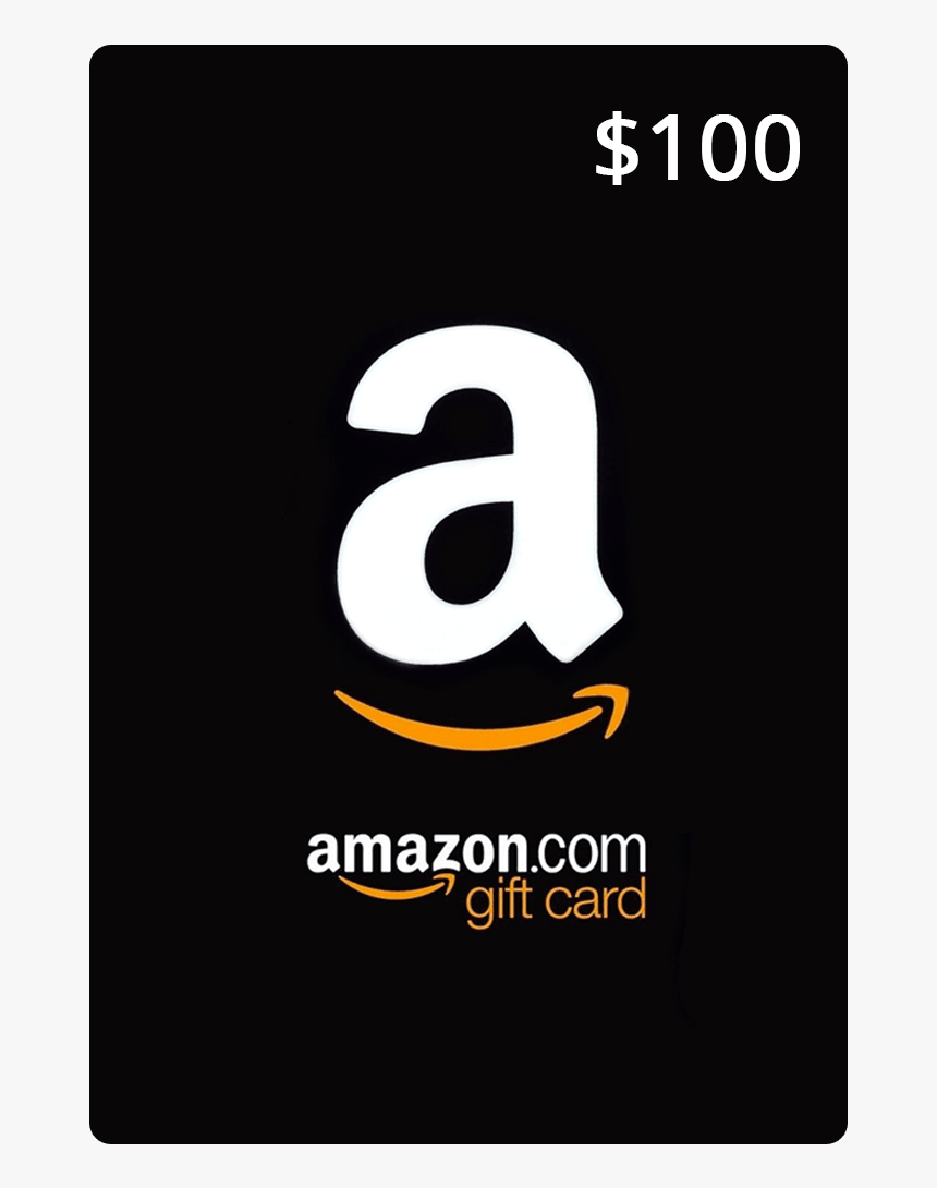 Amazon Gift Card 100 Dollars, HD Png Download, Free Download