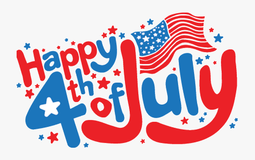 Transparent Happy 4th Of July Png - Happy 4th Of July Text, Png Download, Free Download
