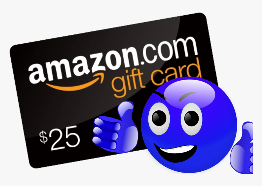 $25 Amazon Gift Card Png - Amazon.com, Inc., Transparent Png, Free Download