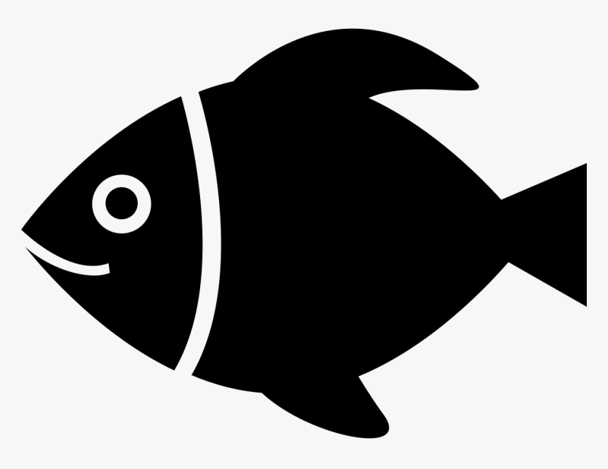 Tropical Fish - Cartoon Fish Silhouette Svg Free, HD Png Download, Free Download