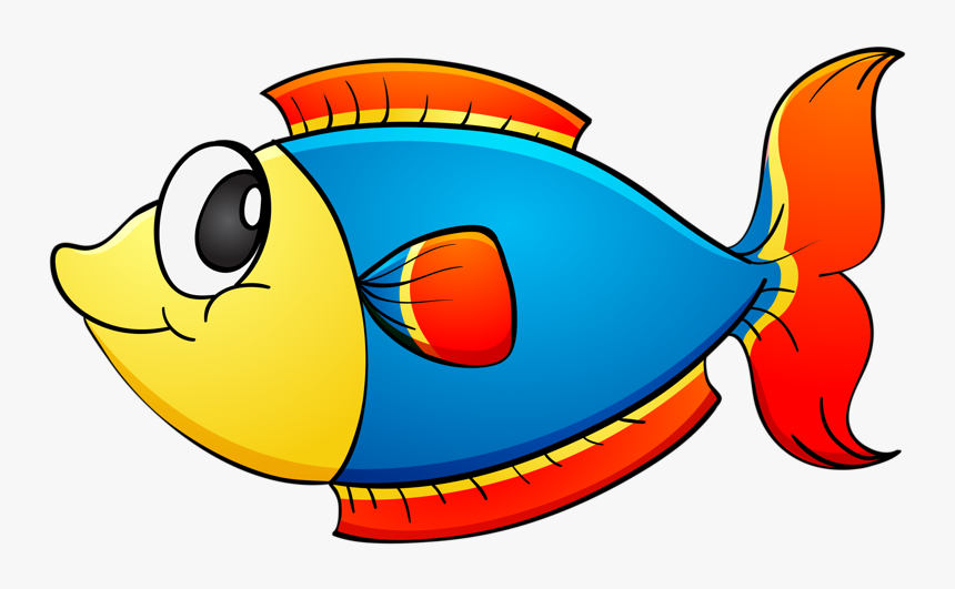 Tropical Fish Cartoon Free Png Hq Clipart - Fish Cartoon Png, Transparent Png, Free Download