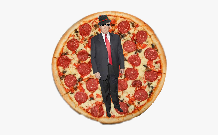 #donaldtrump #pizza #mlg #hut - California-style Pizza, HD Png Download, Free Download