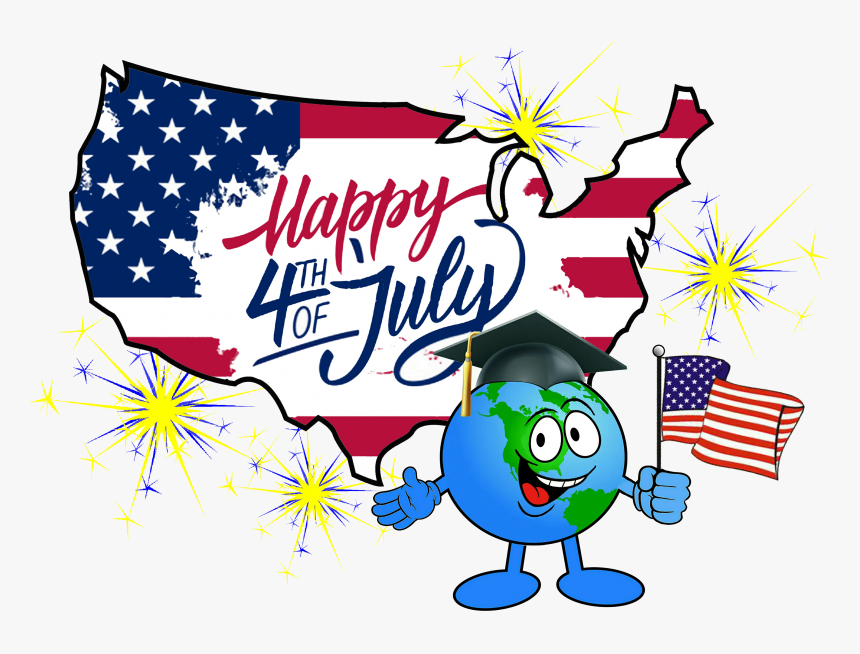 4th Of July Happy Birthday America, HD Png Download, Free Download