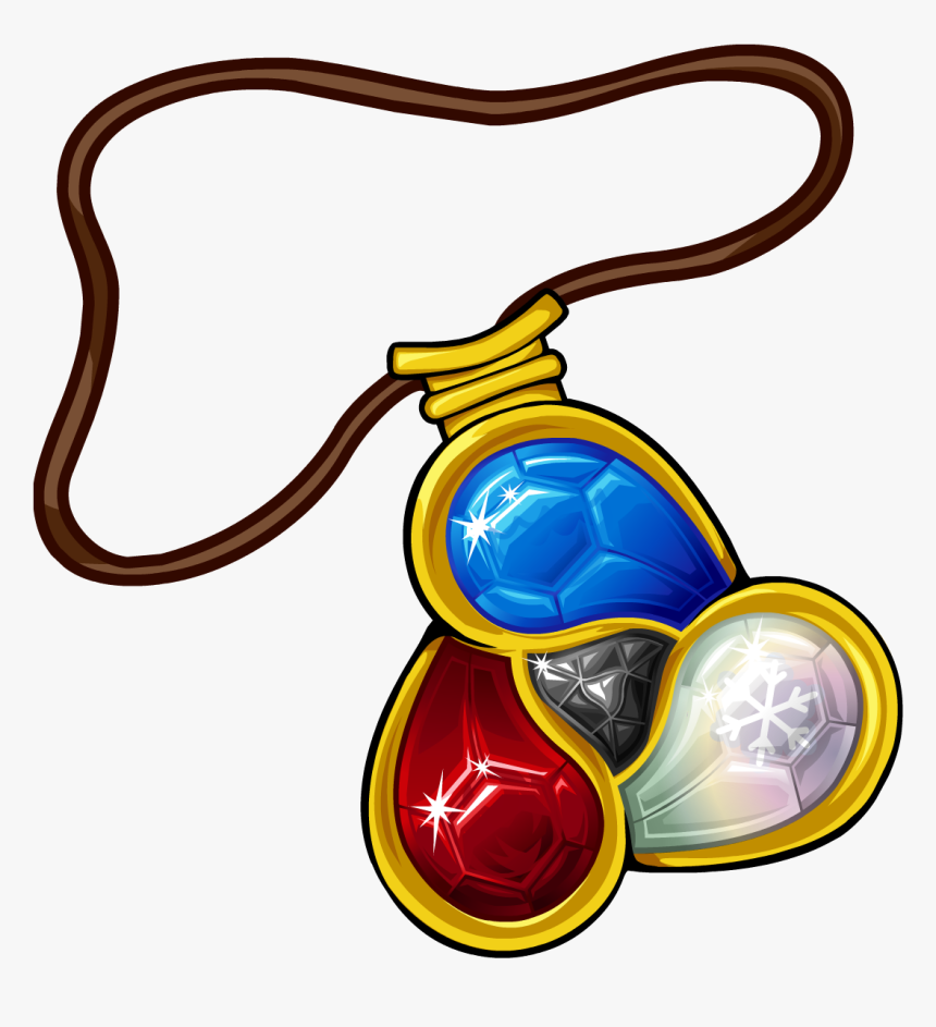Gems Png File - Club Penguin Ninja Amulet, Transparent Png, Free Download