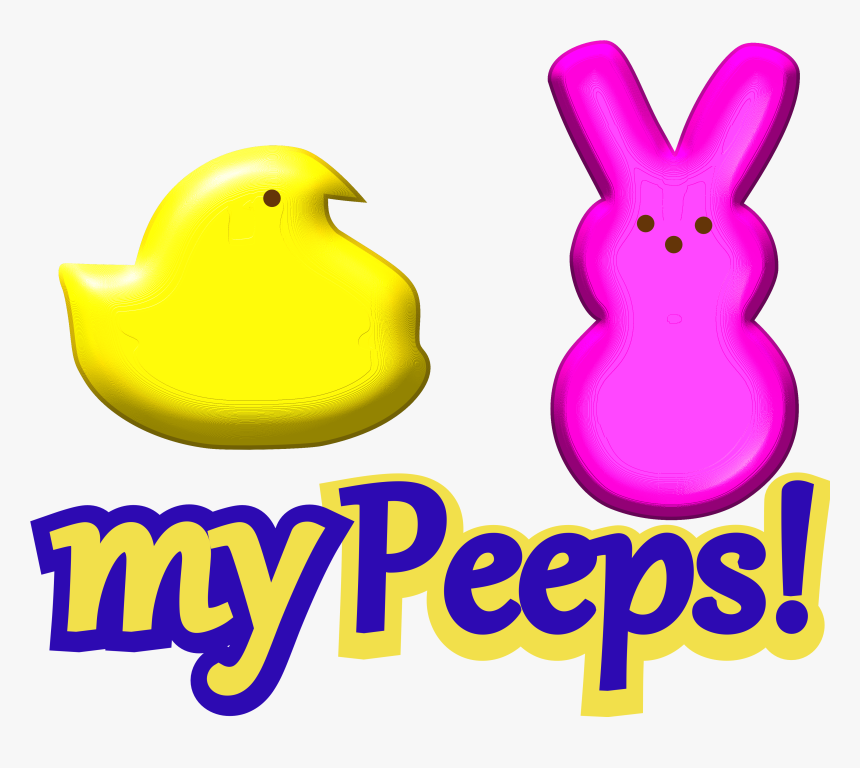 Peeps Clipart - Easter Peeps Clip Art, HD Png Download, Free Download