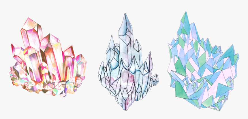 #sticker #tumblr #png #colorful #geometric #gems #jews - Crystal Png, Transparent Png, Free Download