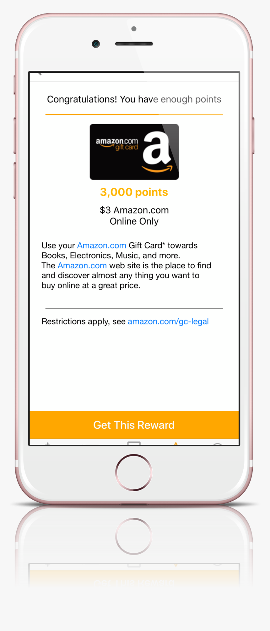 Amazon Card And Online Receipt Hd Png Download Kindpng