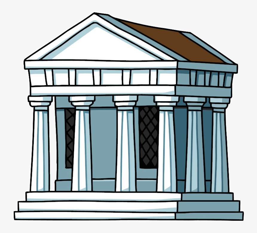 Greek Temple Clipart Transparent, HD Png Download, Free Download