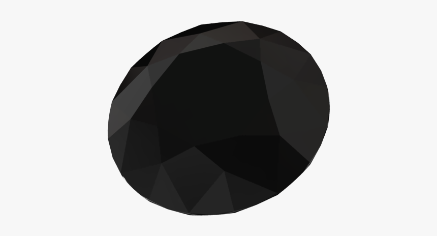 Gem Transparent Black - Circle, HD Png Download, Free Download