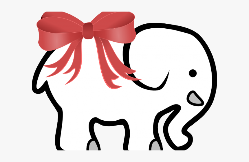 Elephant Clipart Fancy - White Elephant Gift Exchange Clipart, HD Png Download, Free Download